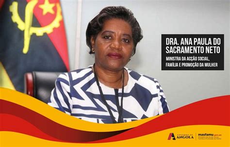 ministra da acção social angola 2022
